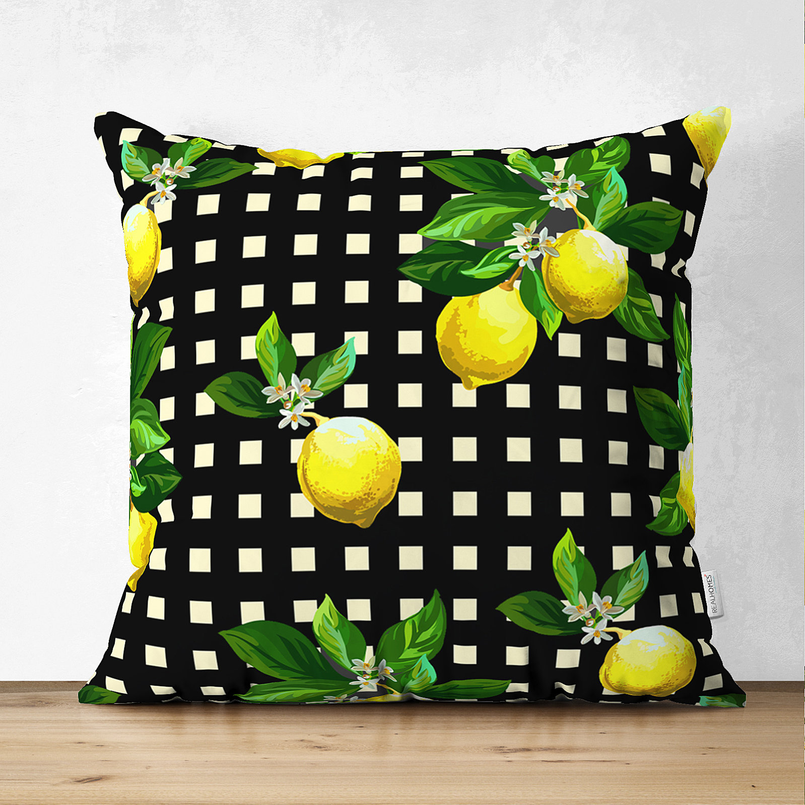Outdoor Lemon Pillow Covers Lemon Room Décor Lemon Print Etsy Ireland