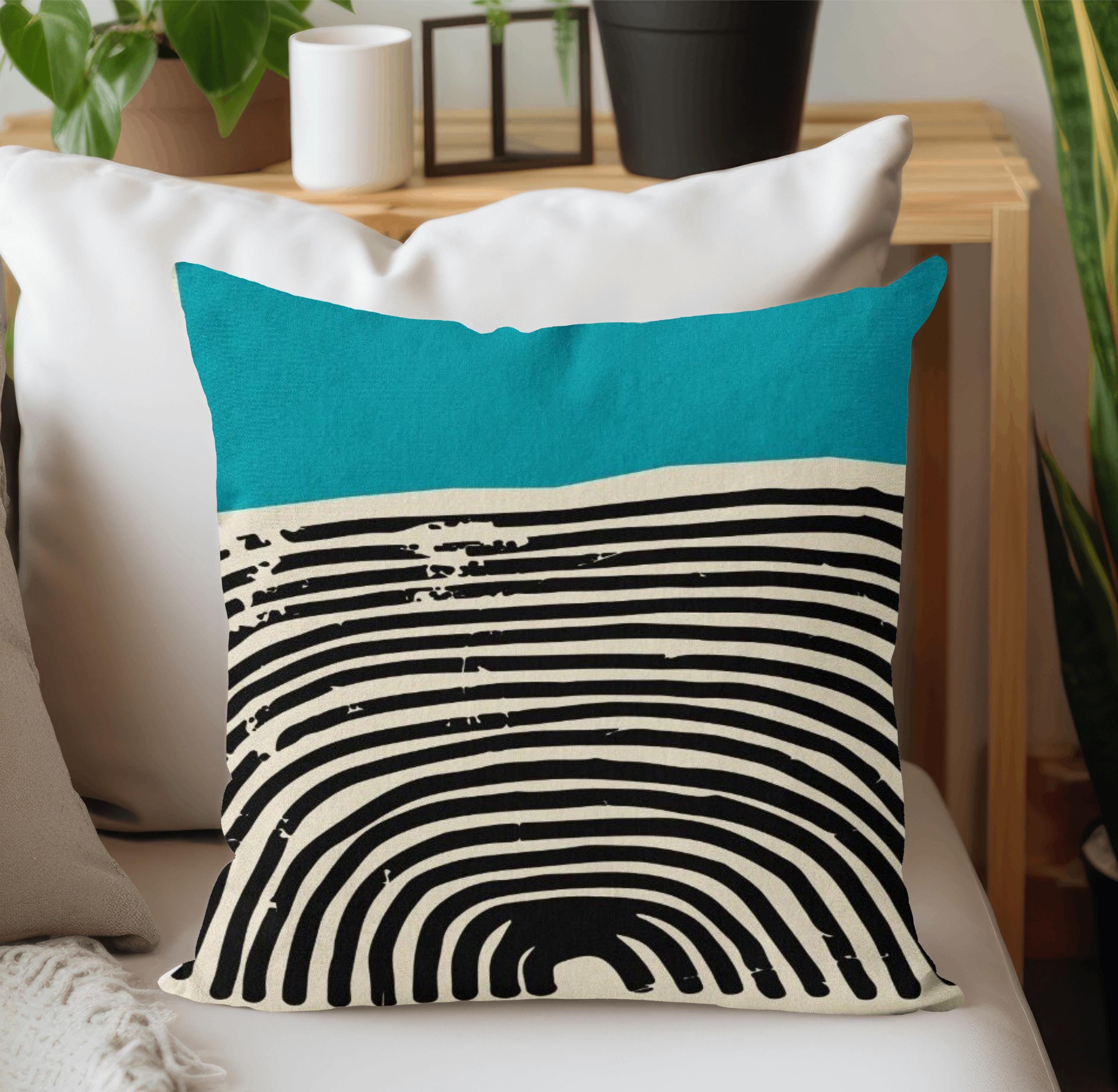 Knitting Pattern, Pillow Cover With Cables, Knit Flat