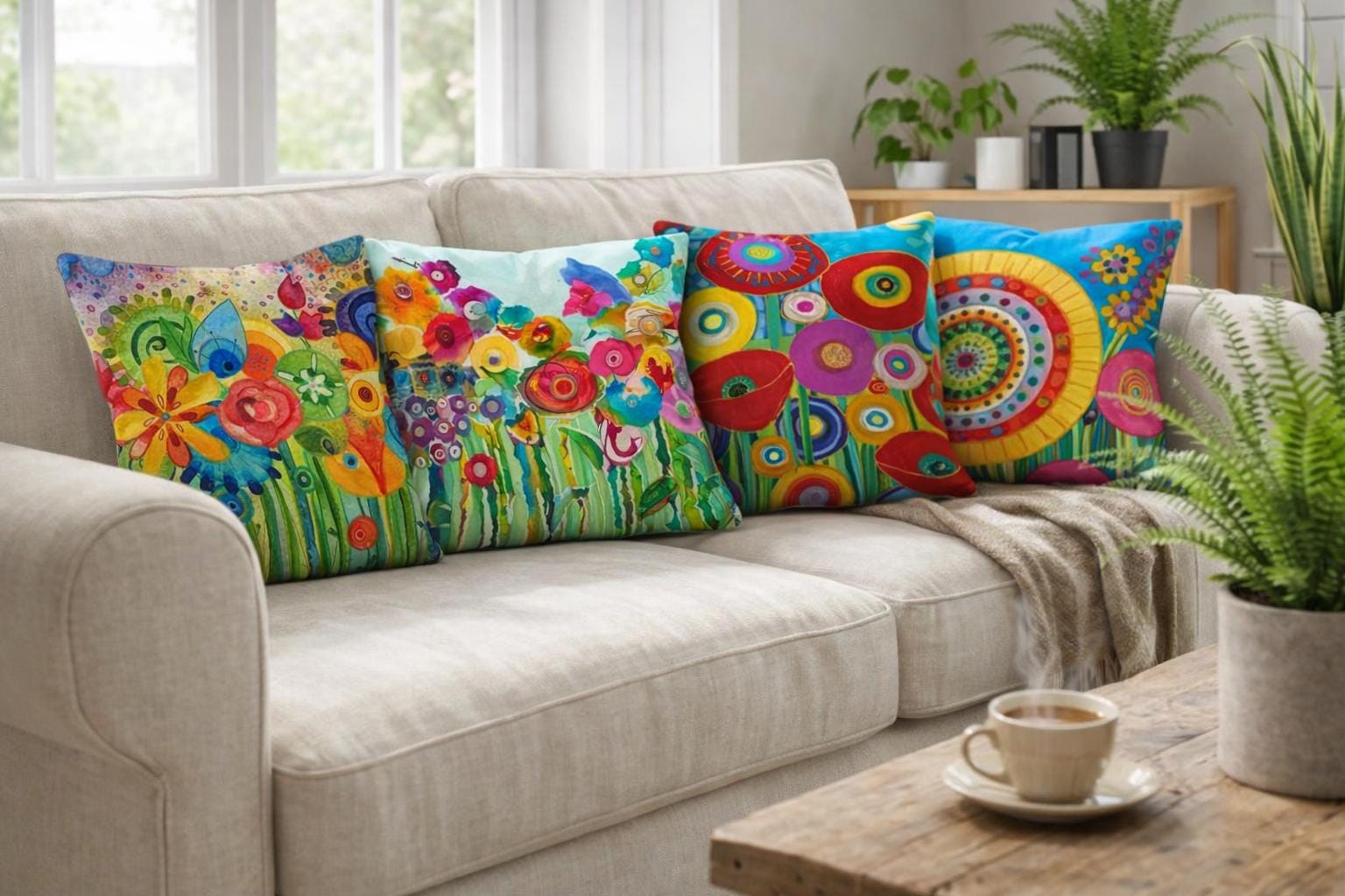 Bunt kissen