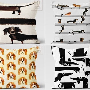 Lindas fundas de almohada para cachorros, almohadas con retratos de mascotas, fundas de cojines para exteriores, encantadoras fundas de almohadas para perros, almohadas con estampado de animales, nuevos regalos para el hogar