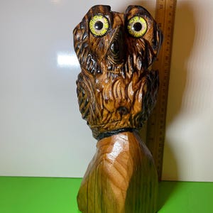 Chainsaw Carved owl!!!