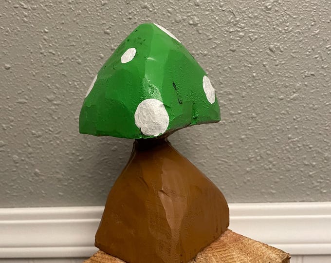 Chainsaw Carved mushroom !!!