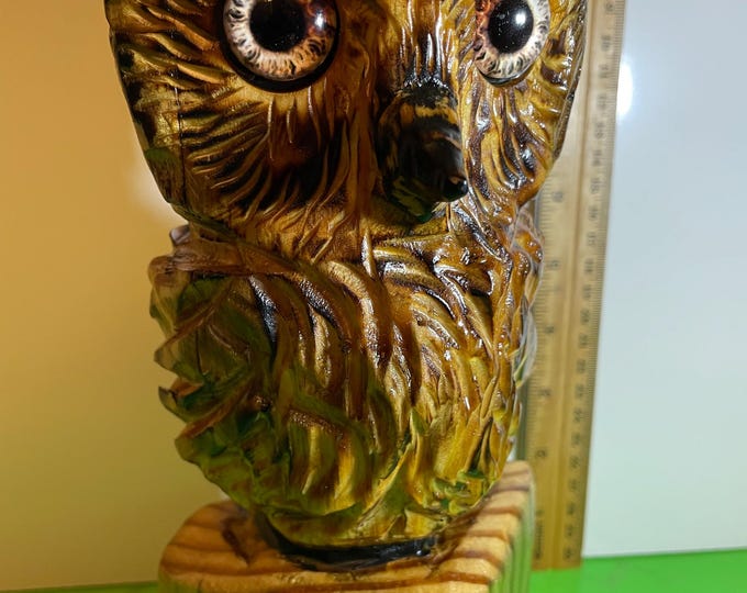 Chainsaw Carved owl!!!