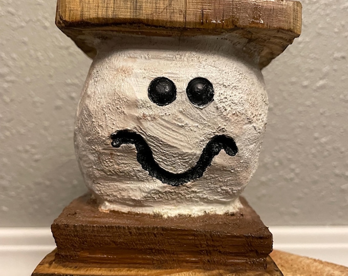 Chainsaw Carved S’mores!!!