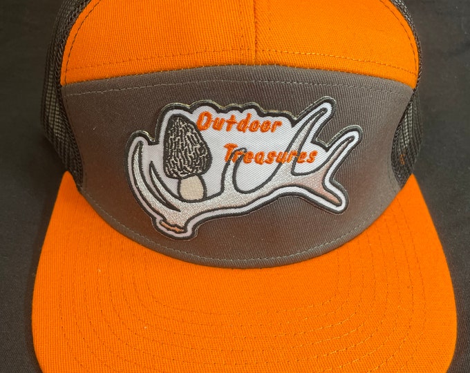 snap back trucker flat brim hat