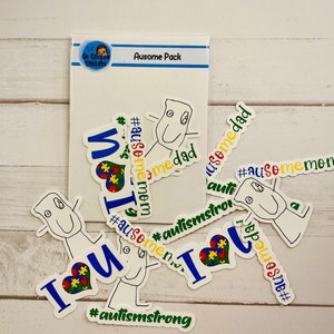 Autism Individual Stickers