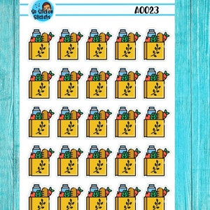 Grocery Shopping Stickers