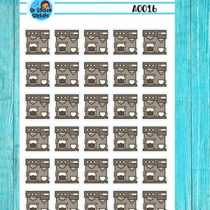 Autocollants de tasse de café