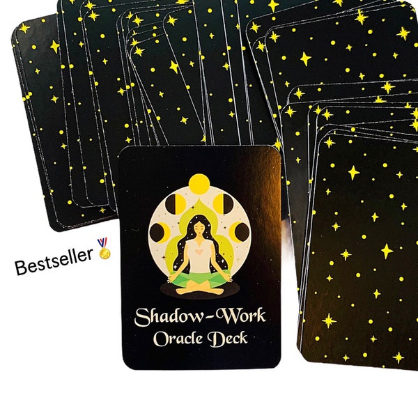 Shadow-Work Oracle Deck, Bestseller (Poker Deck Size).