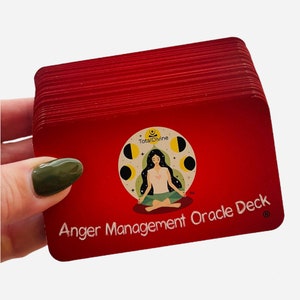 Anger Management Oracle Deck (Travel Size)