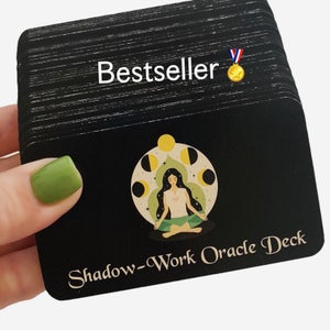 Shadow-Work Oracle Deck, Bestseller Travel Size. image 1