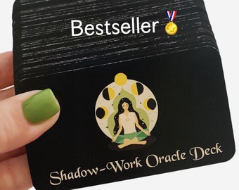 Shadow-Work Oracle Deck, Bestseller (Travel Size).