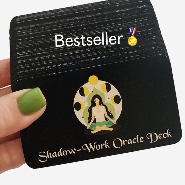 Shadow-Work Oracle Deck, Bestseller (Travel Size).