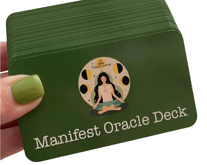 Manifest, Abundance, Oracle Deck (Travel Size)