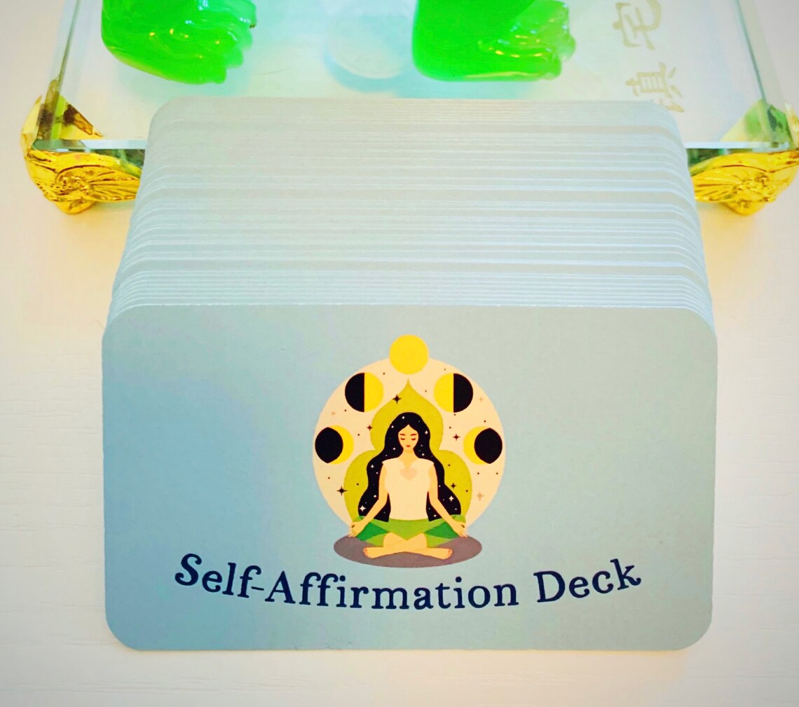 SelfAffirmation Deck Travel Size Etsy