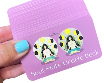 Soul-Mate Oracle Deck, Relationship Deck (Travel Size).