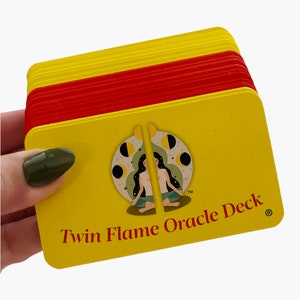 Twin Flame Oracle Deck, Relationship Deck (Travel Size).
