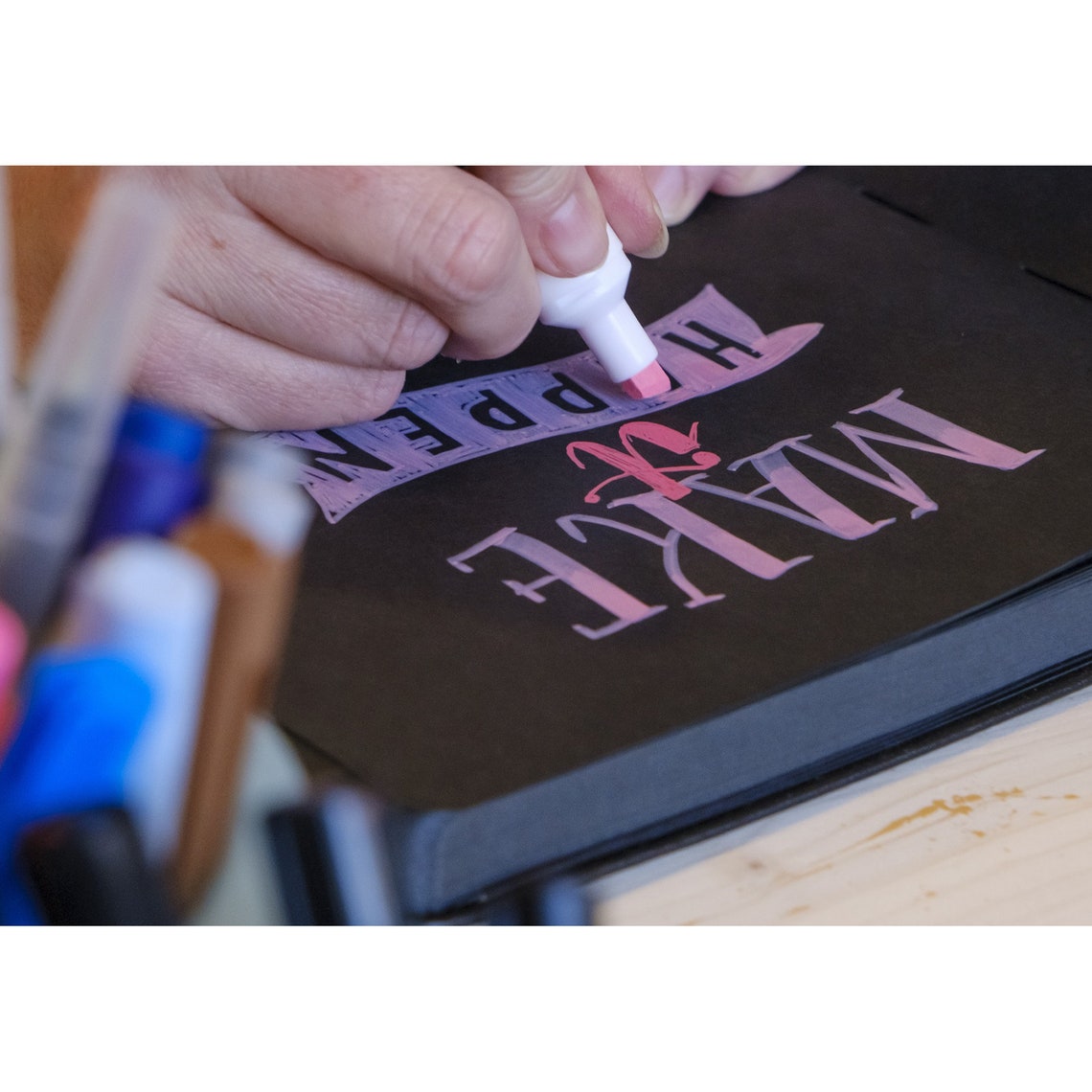 Sakura Sketchbook 80 Sheets 140g Black Pages 21 X 14.8 CM Etsy