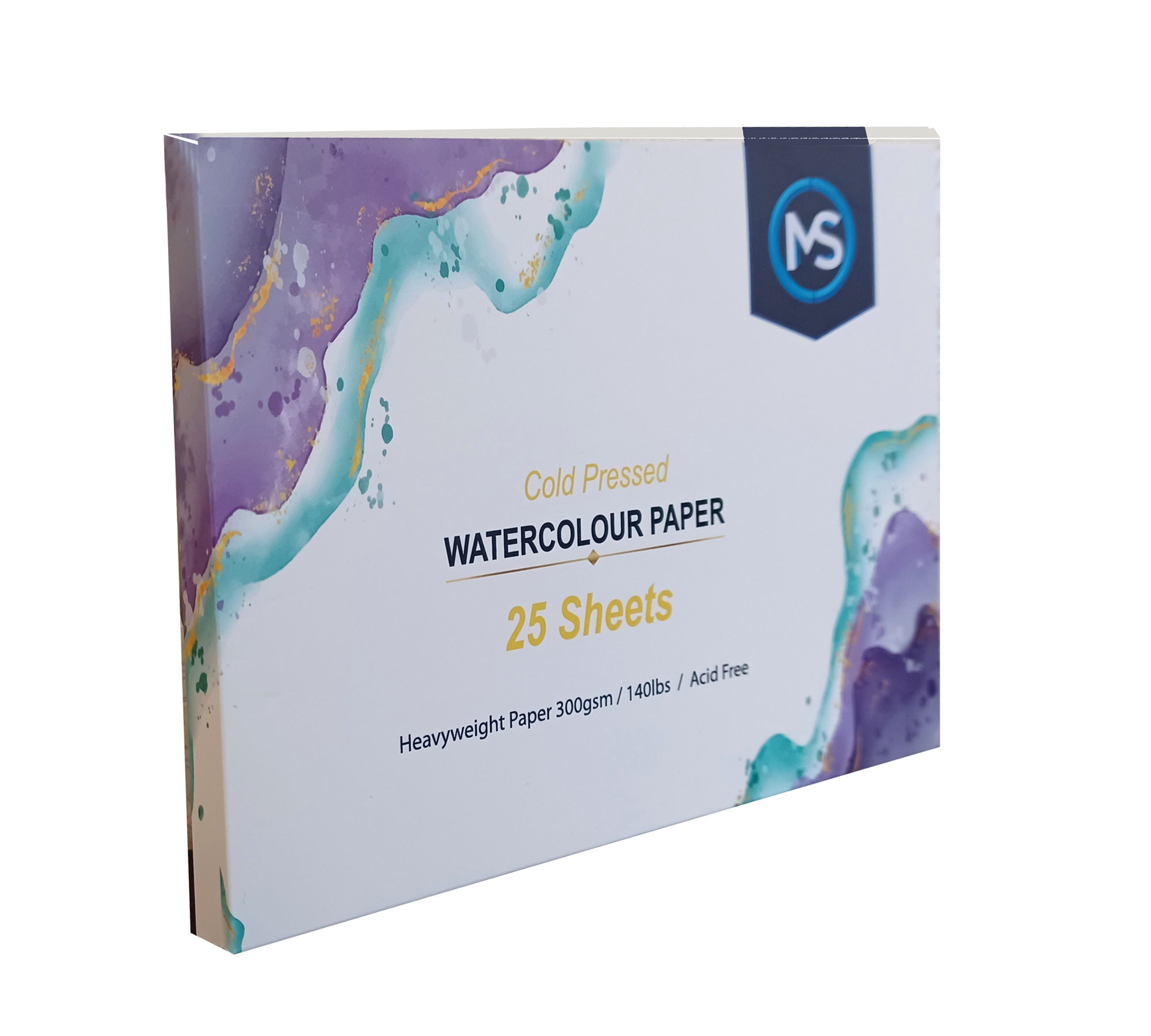 Cold Card Paper Watercolour Cards Cold Pressed Blank Cards 140lb (300gsm) 100% Cotton ...