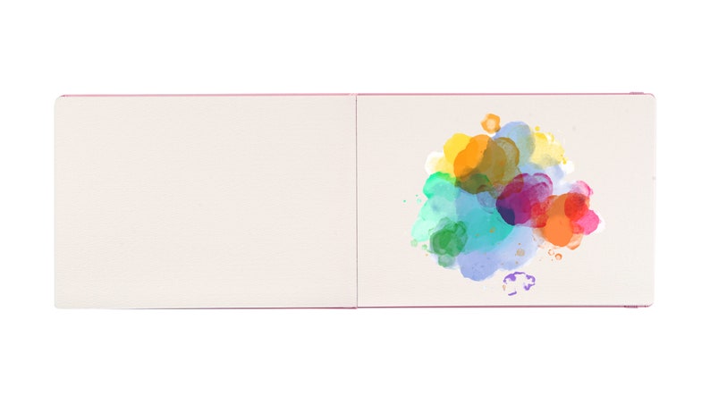 A5 Watercolour Pad Cold Pressed Hardcover Sewn Binding Paper 100% Cotton Ivory Colour 140lb (300gsm) Paper Linen Fabric Cover – 24 Sheets image 10