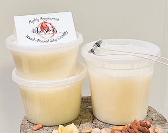 CANDLE WAX REFILL | 12oz - 14oz - 16oz of Highly Scented Premium Fragrances!