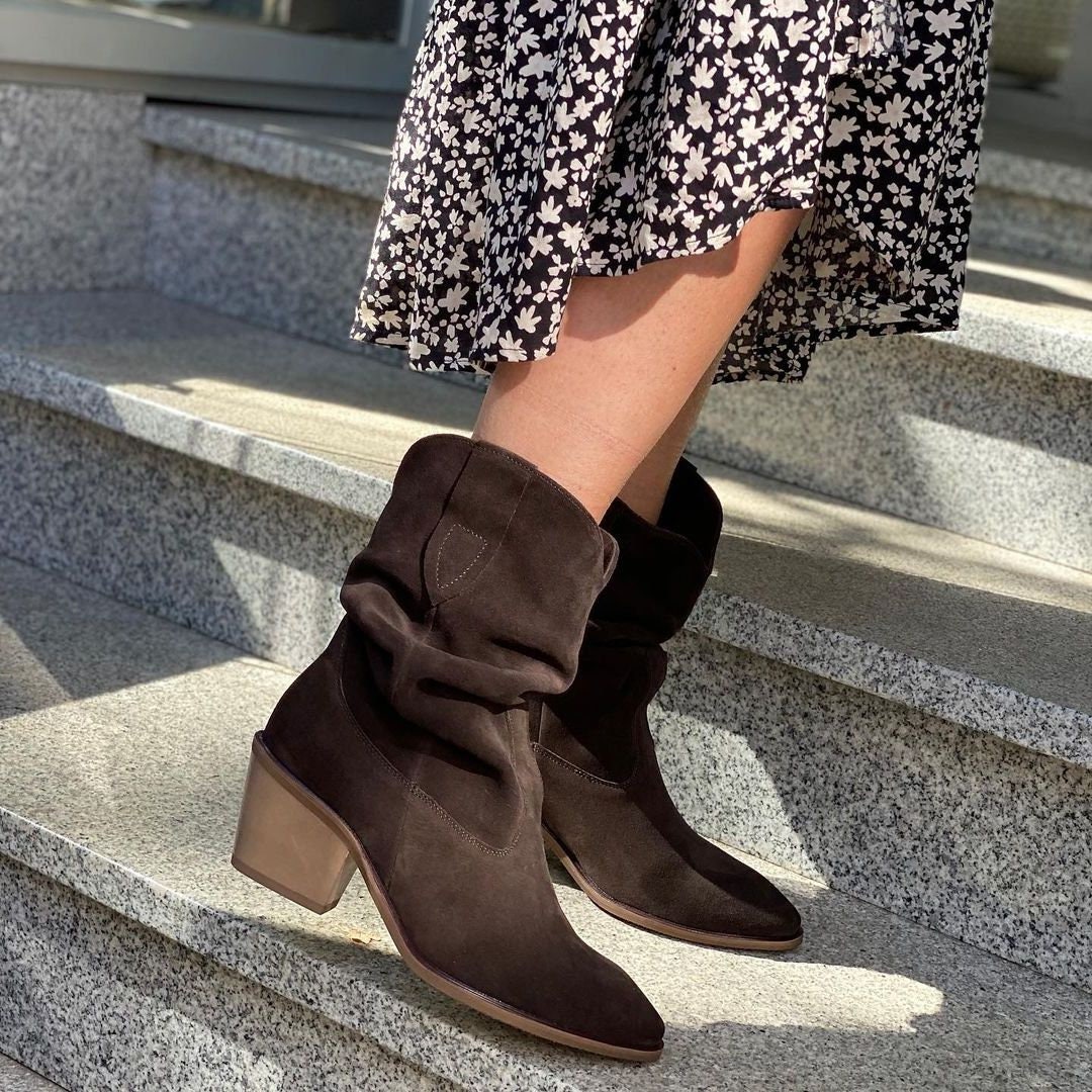 Low Cut Cowboy Boots - Etsy