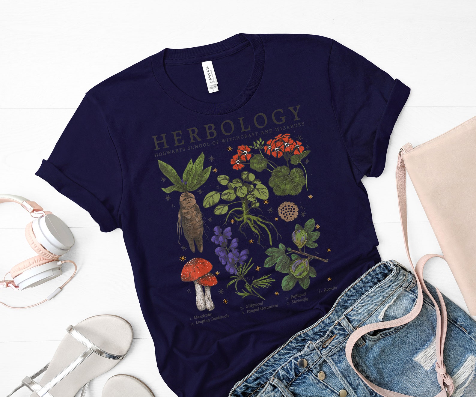 Herbology Plants TShirt Planting Lover Tshirt Bella & Etsy