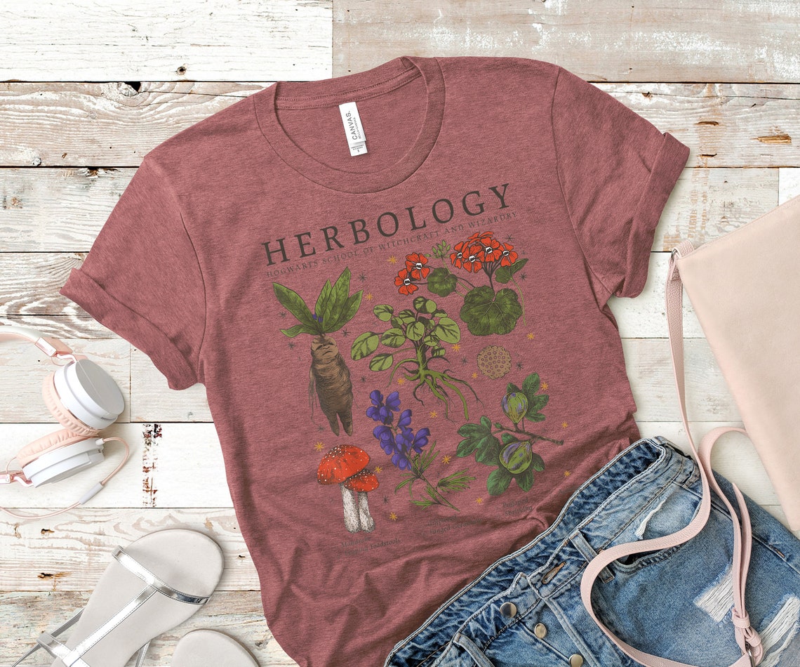Herbology Plants TShirt Planting Lover Tshirt Bella & Etsy