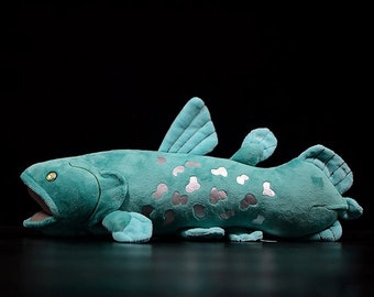 Realistic Ocean Animal Model Figurine Kids Toy Gift Home Decor Coelacanth Realistic Ocean Animal Model Figurine Kids Toy Gift Home Decor Coelacanth