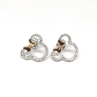 Forever Love Orecchini A Cuore Donna In Argento Con Zirconi Colorati, Pietre Nascita, Regalo Per San Valentino