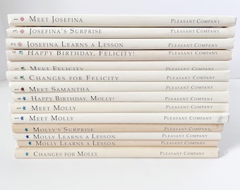 FIRST EDITION HARDCOVER Pleasant Company books.. vintage, retired