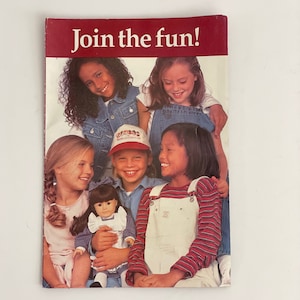 1997 American Girl / Pleasant Company The American Girls Club Brochure