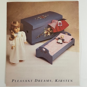 RARE Pleasant Company 1991 Pleasant Dreams, Kirsten Borderless Pamphlet