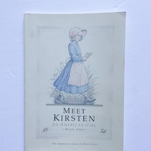 1st EDITION Pleasant Company 1986 Paperback “Meet Kirsten”