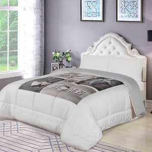 Dream Linens 100% Polyester Comforter All Season, Light Weight Super Soft and Machine Washable Queen,