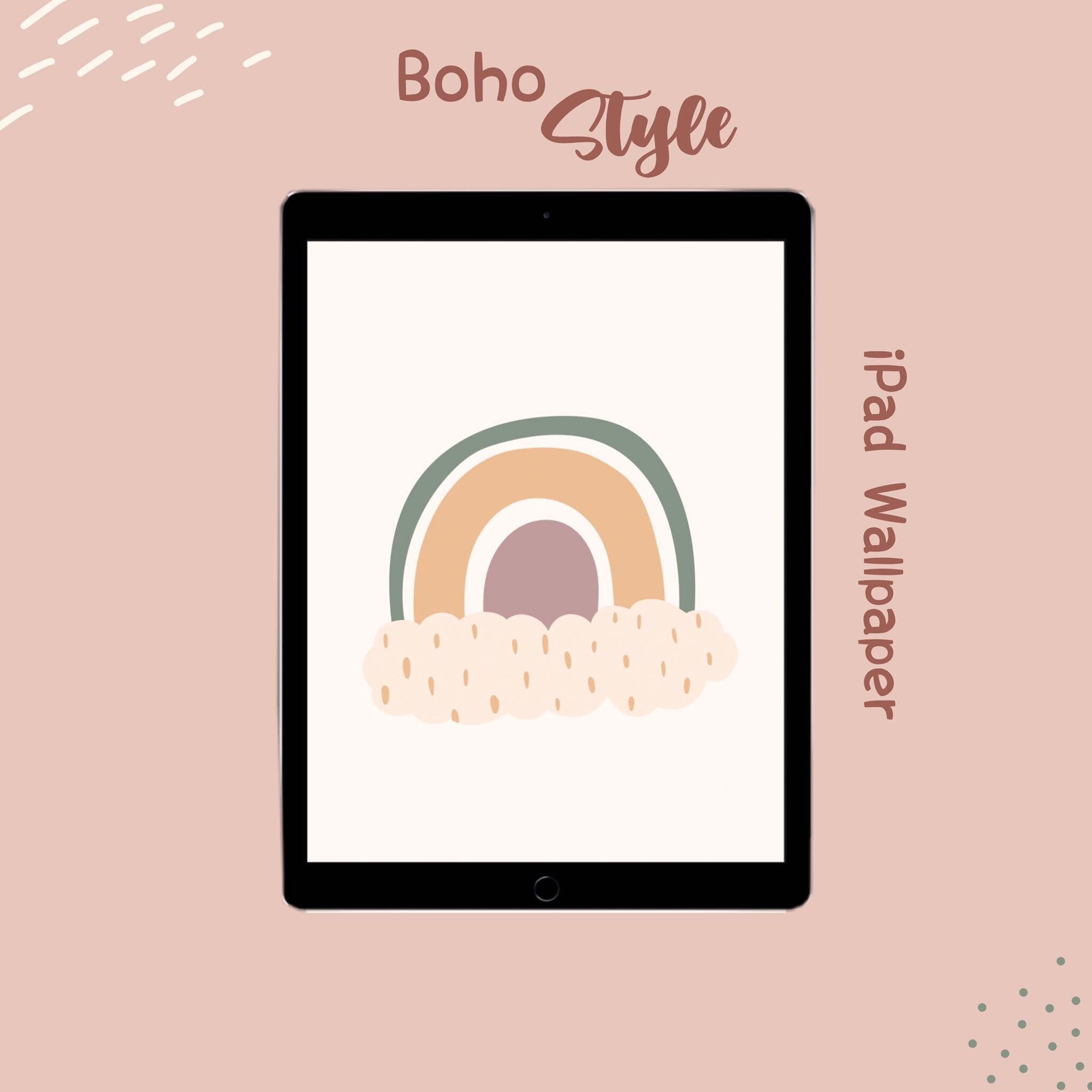 Boho Style Ipad Wallpaper Background INSTANT DOWNLOAD Ipad Etsy