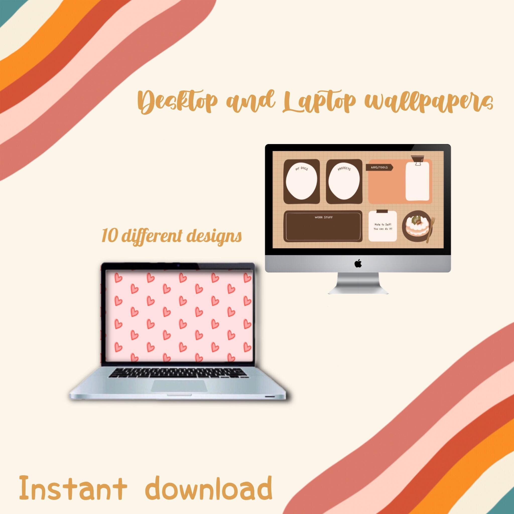 Desktop Wallpapers Etsy