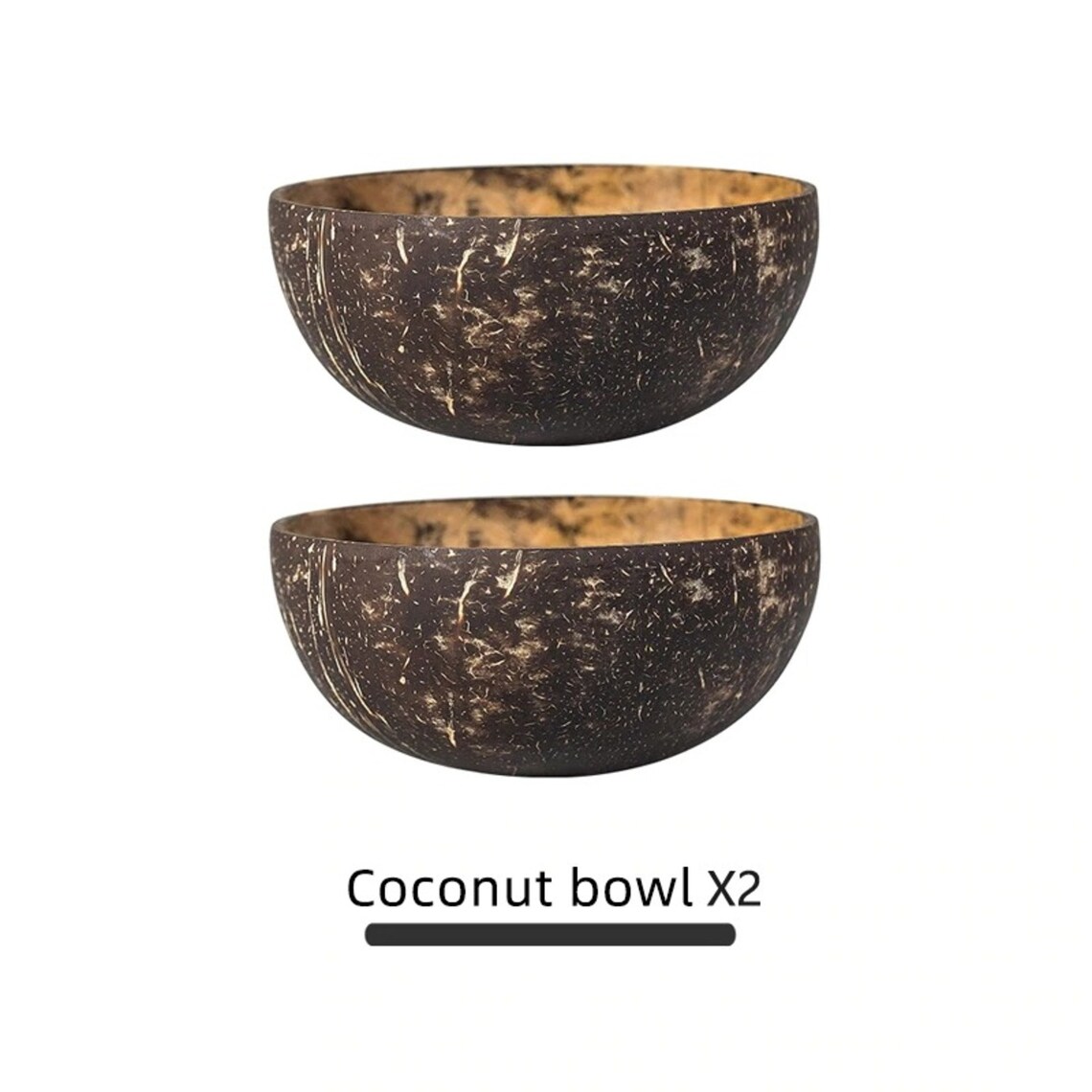 Natural Organic Handmade Coconut Bowls With Wooden Handicraft Etsy