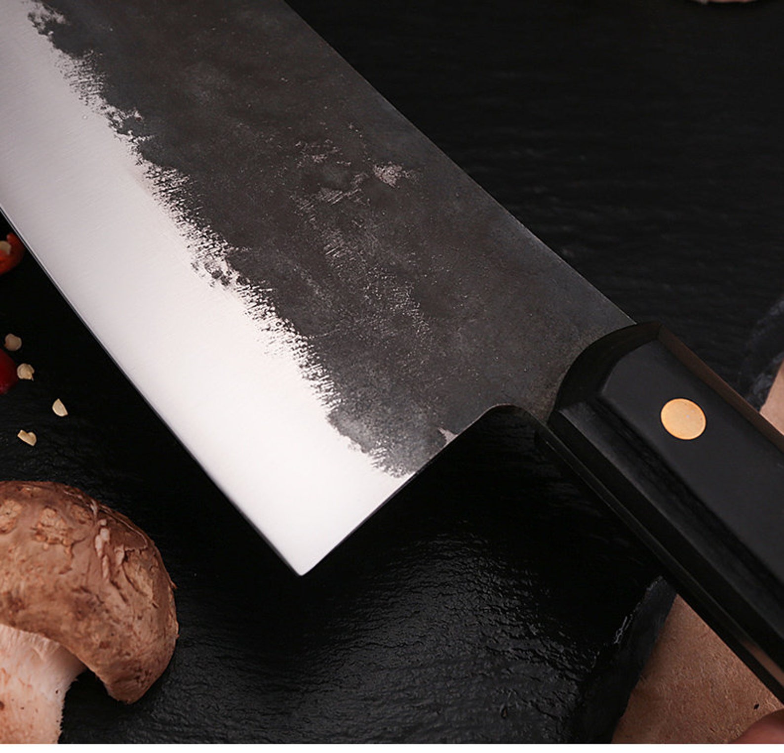 100 Hand Traditional High Carbon Steel Kitchen Knife Etsy