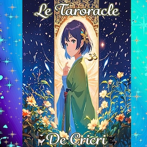 Précommande Le taroracle manga vous apportera des réponses sous forme de mots et de visuels. un tarot oracle enchanteur pour grand et petit.