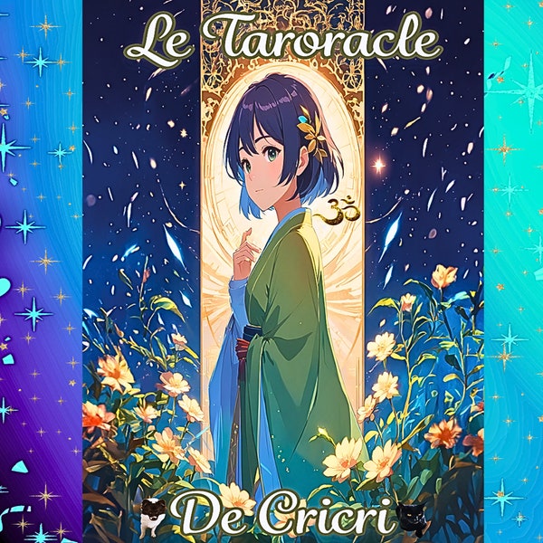 Le taroracle manga vous apportera des réponses sous forme de mots et de visuels. un tarot oracle enchanteur pour grand et petit.