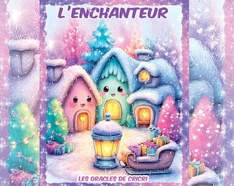 Chibi Oracle The Enchanter – 52 kawaii divination cards – spiritual guidance oracle – intuition cards