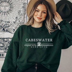 Cabeswater Sweatshirt The Raven Cycle Merch The Raven Boys Aglionby Bookworm Gifts Bookish Sweatshirt Booklover Gift Bookish Gifts Book