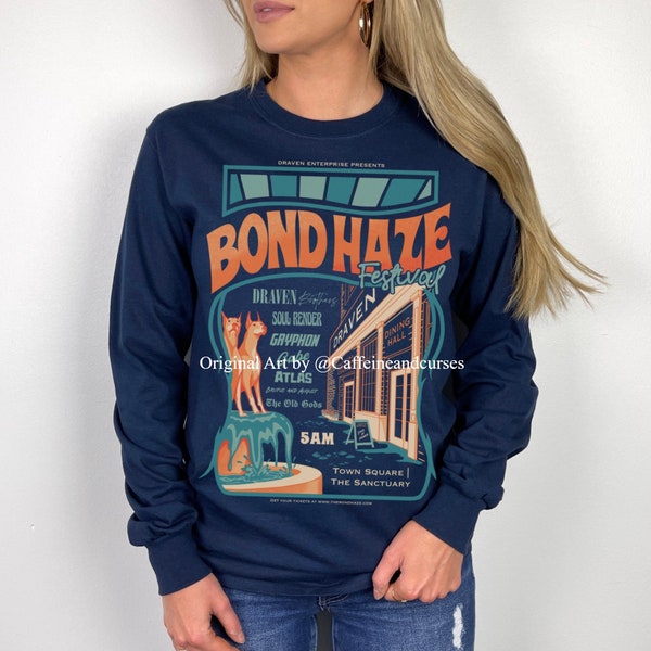 Officially Licensed Bond Haze Long Sleeve Tee The Bonds That Tie J Bree Bookish Shirt  Bookish Merch  Nox Draven North Draven