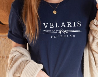 Officially Licensed Velaris Shirt A Court of Thorns and Roses Merch ACOTAR A Court of Mist and Fury Sarah J Maas  ACOMAF Throne of Glass