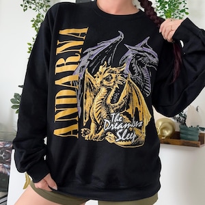 Officially Licensed Andarna Sweatshirt Basgiath War College Shirt Fourth Wing Shirt Fourth Wing Merch Booktok Bookstagram Bookish Merch