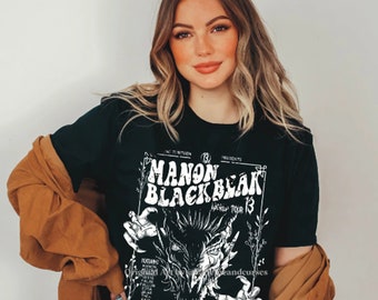 Officially Licensed Manon Blackbeak Throne of Glass Shirt Sarah J Maas Merch Rowan Whitethorn ACOTAR Crescent City