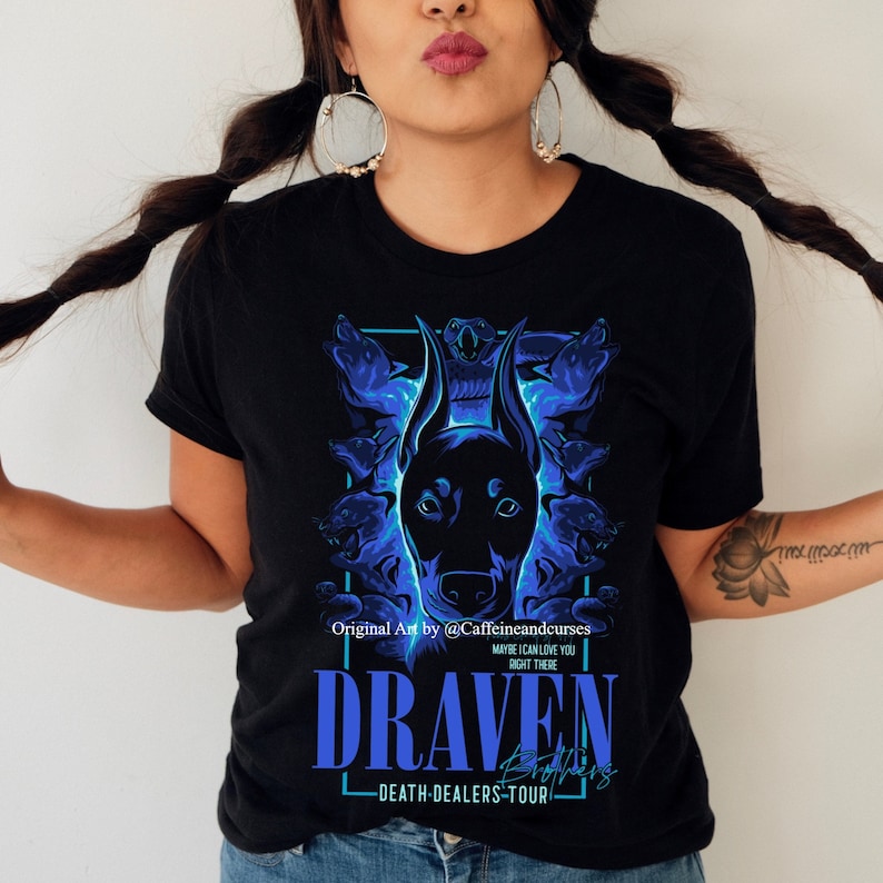 Officially Licensed Draven Brothers Shirt The Bonds That Tie J Bree Merch Bookish Merch Bookish Shirt Why Choose Romance image 1