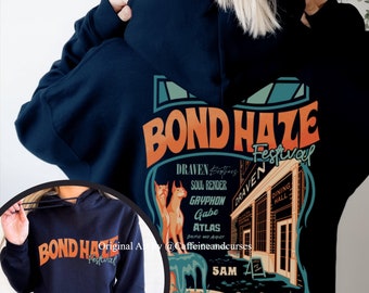 Sweat à capuche Bond Haze Festival sous licence officielle The Bonds That Tie J Bree Merch Bookish Sweat à capuche Nox Draven North Draven