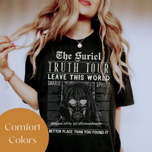 Officially Licensed The Suriel Comfort Colors  Shirt ACOTAR Shirt Sarah J Maas Merch Velaris  Throne of Glass Crescent City Bookish Shirt